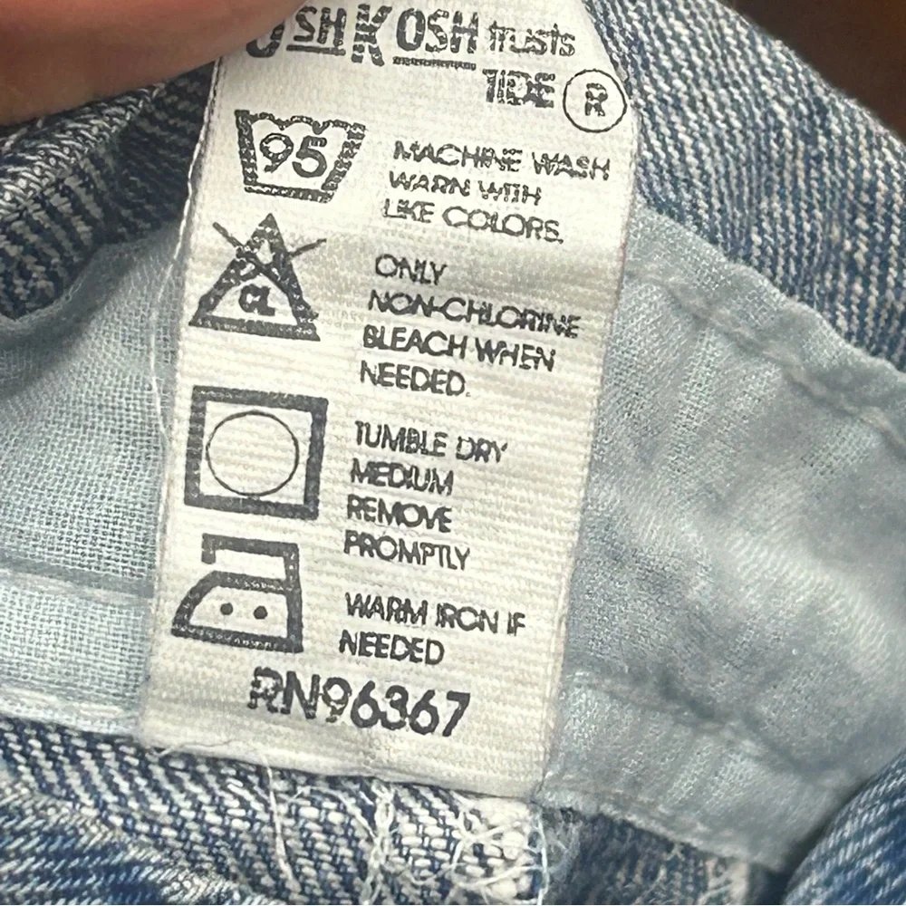 OshKosh B'gosh vestbak‎ Denim Blue Overalls